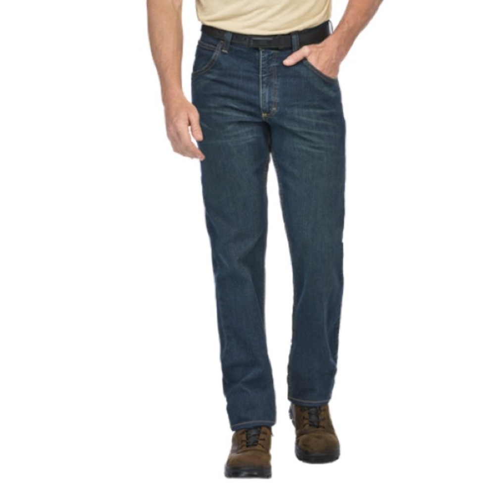 BULWARK FIRE RESISTANT MEN'S STRAIGHT FIT JEAN WITH STRETCH EUC SIZE 30